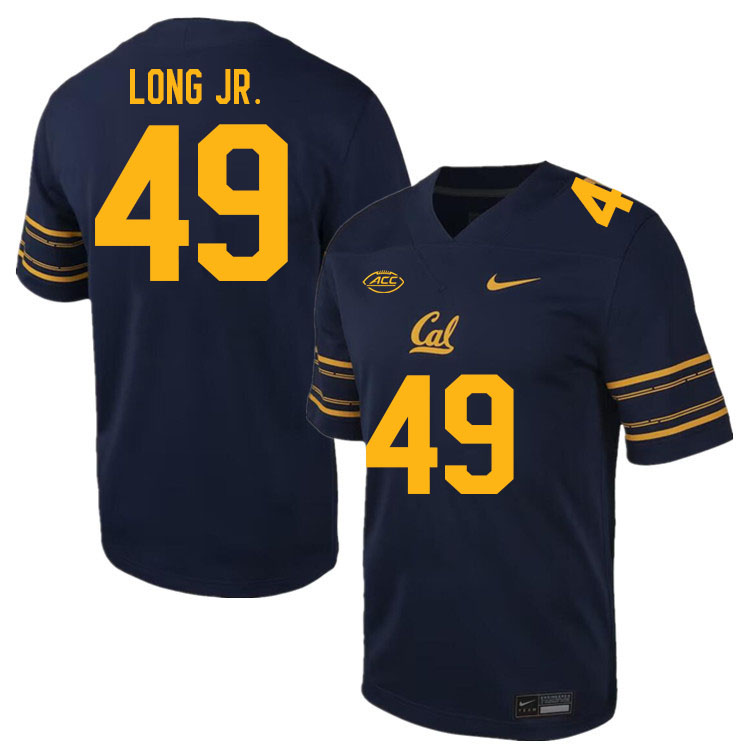 California Golden Bears #49 Darius Long Jr. ACC Conference College Football Jerseys Stitched Sale-Navy